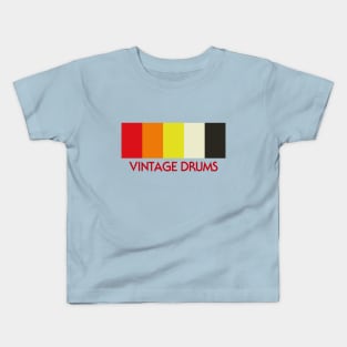 TR-808 STRIPES & FONT #8 Kids T-Shirt